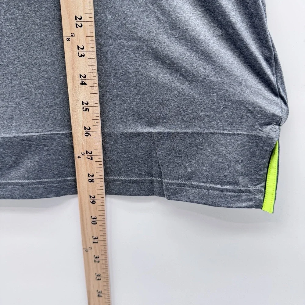 Ralph Lauren RLX  Spyglass Grey Heather Mens Large Button Down Polo Shirt